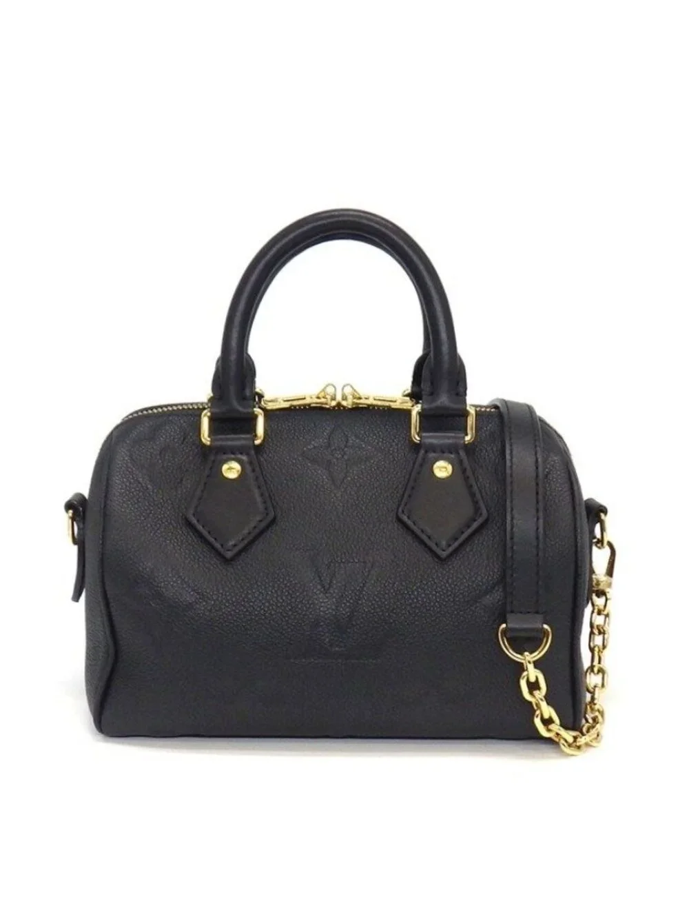Louis Vuitton Shoulder Bag Speedy Bandouliere 20 Black Monogram Empreinte